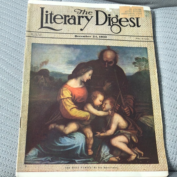 Vintage 1932 Magazine, The Literary Digest - Picture 1 of 6